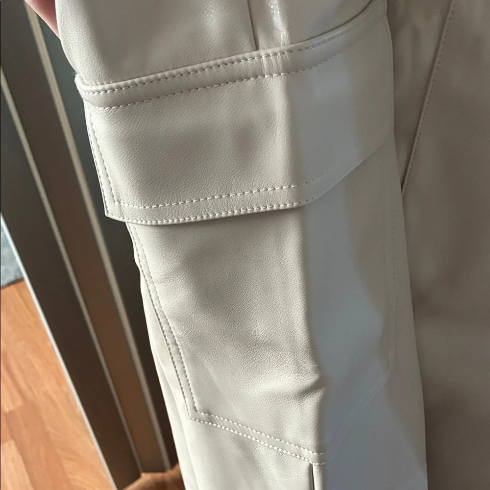 Haute Monde Off-White Cargo Pants